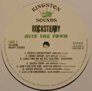 LP Various: Rocksteady Hits The Town 332909