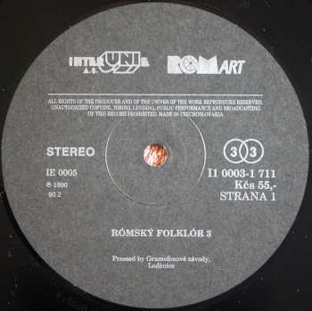 LP Various: Romský Folklór 3 = Gipsy Folk Music 3 362750