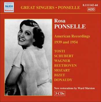 Various: Rosa Ponselle - American Redordings 1939 & 1954