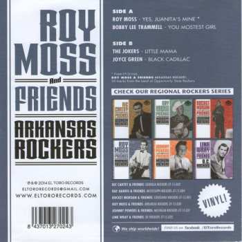 SP Various: Roy Moss And Friends - Arkansas Rockers LTD 417918