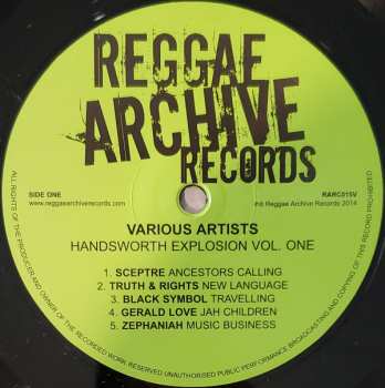 LP Various: Black Symbol Presents Handsworth Explosion Vol. One 330269