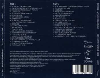 2CD Various: Rudolf - Affaire Mayerling (Gesamtaufnahme Live Aus Dem Raimund Theater) 126422