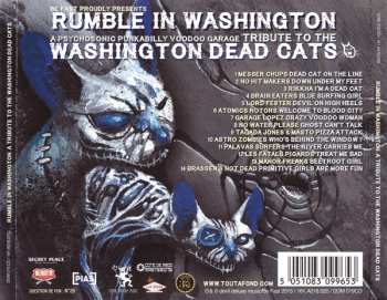 CD Various: Rumble In Washington - A Psychosonic Punkabilly Voodoo Garage Tribute To The Washington Dead Cats 448055
