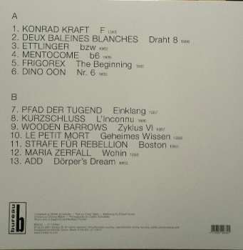 LP Various: Sammlung - Elektronische Kassettenmusik, Düsseldorf 1982 - 1989 73080