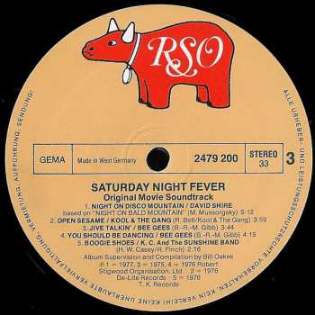 2LP Various: Saturday Night Fever (The Original Movie Sound Track) (2xLP) 109749