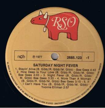 2LP Various: Saturday Night Fever (The Original Movie Sound Track) (2xLP) 188222