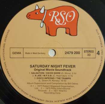 2LP Various: Saturday Night Fever (The Original Movie Sound Track) 439382