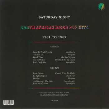 LP Various: Saturday Night (South African Disco Pop Hits 1981 To 1987) LTD 61490