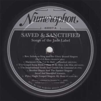 LP Various: Saved & Sanctified - Songs Of The Jade Label  86548
