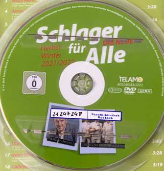 DVD Various: Schlager Für Alle - Die Neue (Herbst Winter 2021/2022) 445303