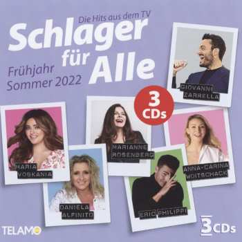 3CD Various: Schlager Für Alle - Frühjahr/Sommer 2022 434272