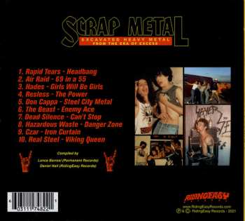 CD Various: Scrap Metal: Volume 1 (Excavated Heavy Metal From The Era Of Excess) 445636