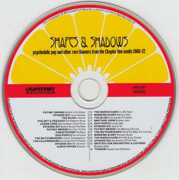 CD Various: Shapes & Shadows (Psychedelic Pop & Other Rare Flavours From The Chapter One Vaults 1968-72) 240916