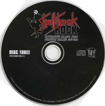 3CD/DVD Various: Shellshock Rock (Alternative Blasts From Northern Ireland 1977-1984) 187277