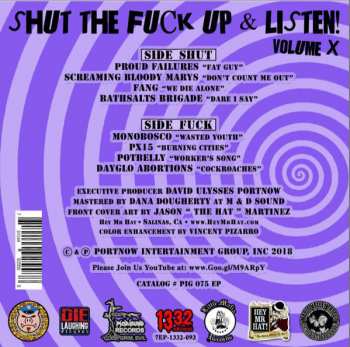 SP Various: Shut The Fuck Up And Listen! Volume X 130432