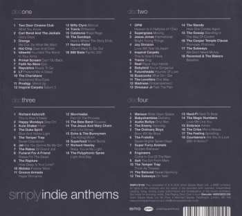 4CD/Box Set Various: Simply Indie Anthems 152221