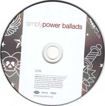 4CD/Box Set Various: Simply Power Ballads (4 CDs Of Modern And Classic Power Ballads) 477600
