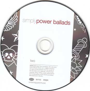 4CD/Box Set Various: Simply Power Ballads (4 CDs Of Modern And Classic Power Ballads) 477600