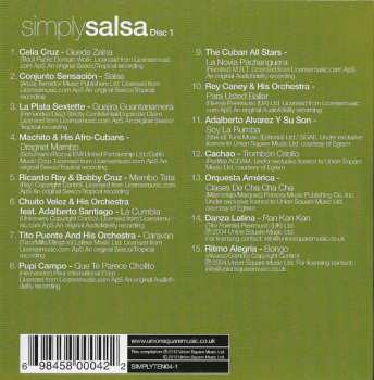10CD/Box Set Various: Simply Salsa 528376