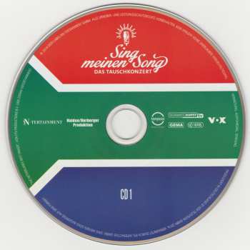 2CD/DVD/Box Set Various: Sing Meinen Song - Das Tauschkonzert DLX | DIGI 468105