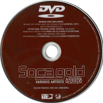 CD/DVD Various: Soca Gold 2007