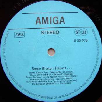 LP Various: Some Broken Hearts... - Schlager International 513832