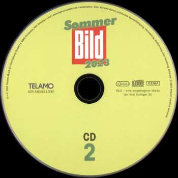 2CD Various: Sommer Bild 2023 (Unsere Besten Sommerhits) 446438