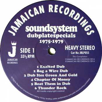 LP Various: Sound System Dub Plate Specials 1975-1979 186293