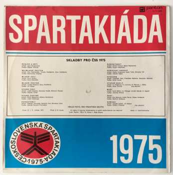 LP Various: Spartakiáda 1975 - Skladba Pro Starší Žáky 391730
