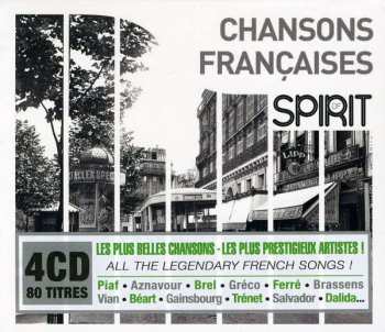 4CD Various: Spirit Of Chansons Françaises 179939
