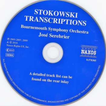 CD Various: Stokowski Transcriptions 298070