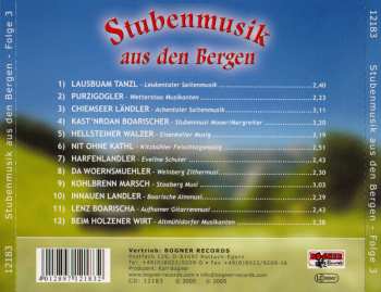 CD Various: Stubenmusik Aus Den Bergen (- Instrumental -) 530169