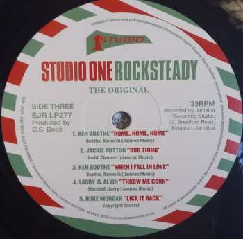 2LP Various: Studio One Rocksteady (Rocksteady, Soul And Early Reggae At Studio One) 414121