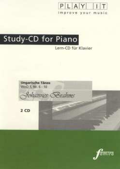 Various: Study-cd Piano - Ungarische Tänze,woo 1,nr 6-10
