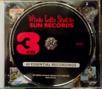 3CD Various: Sun Records - Whole Lotta Shakin' - 60 Essential Recordings 351930