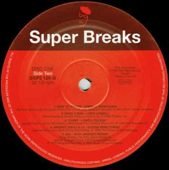 2LP Various: Super Breaks. Essential Funk, Soul And Jazz Samples And Break Beats 127805