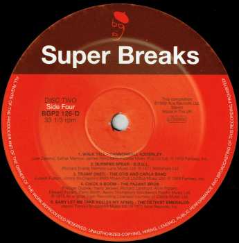 2LP Various: Super Breaks. Essential Funk, Soul And Jazz Samples And Break Beats 127805