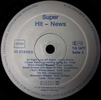 2LP Various: Super Hit-News