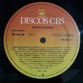 LP Various: Super Sucessos 416176