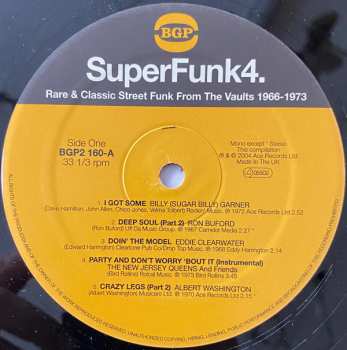 2LP Various: SuperFunk Rare And Classic Funk From The Vaults 1966-1972 Volume 4. 445379