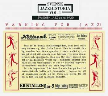 Album Various: Svensk Jazzhistoria Vol. 1 – 20-talsepoken – Varning För Jazz!