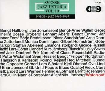 4CD Various: Svensk Jazzhistoria Vol. 10 - Swedish Jazz 1965 - 1969 - Watch Out!  451968