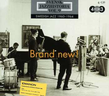 4CD Various: Svensk Jazzhistoria Vol. 9 - Swedish Jazz 1960-1964 - Brand New! 497553