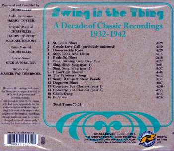 CD Various: Swing Is The Thing - A Decade Of Classic Recordings 1932 - 1942 359358