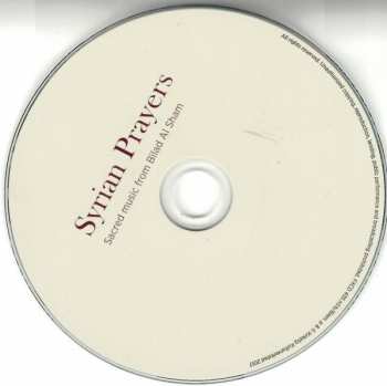CD Various: Syrian Prayers: Sacred Music From Bilad Al Sham 487660