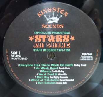 LP Various: Tapper Zukie Productions - Stars Ah Shine - Stars Records 1976-1988 355582