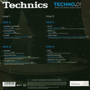 2LP Various: Technics : Techno.01 390520