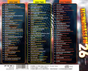 3CD Various: TechnoBase.FM Volume 26 35792