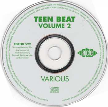 CD Various: Teen Beat Volume 2 304878