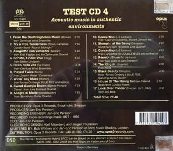 SACD Various: Test CD 4 - Depth Of Image - Timbre - Dynamics